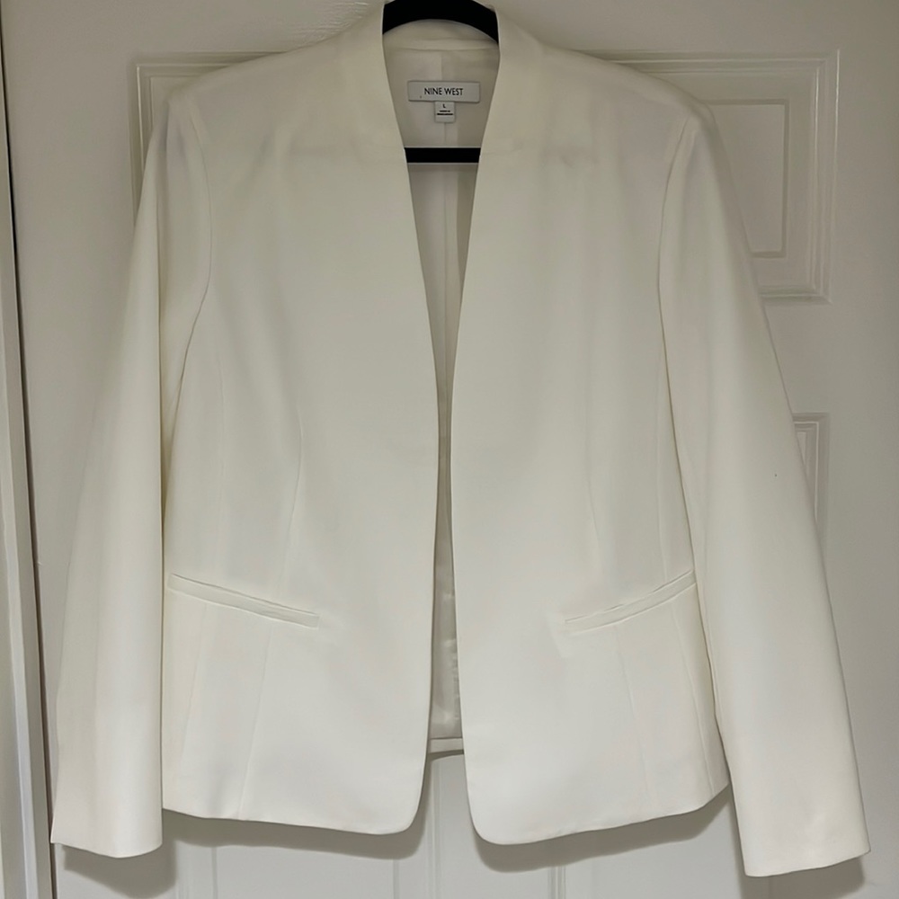 Nine West ivory blazer